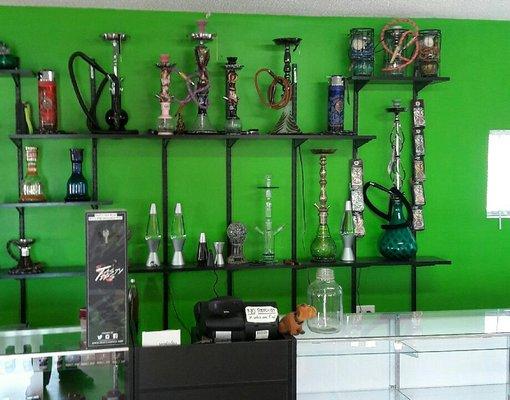 Some of our larger hookah