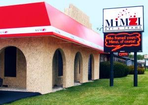 Visit our original Mimzi Art and Frame Moline Custom Picture Framing location in the Southpark area of Moline, Illinois acros...