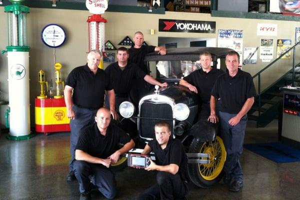 The Tarvin Auto Service team (2012)