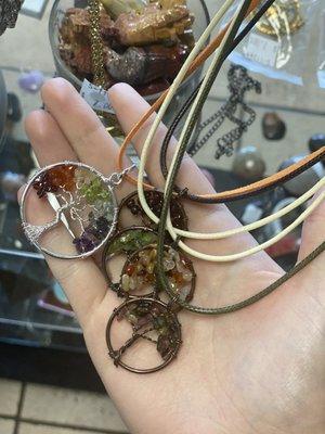 handmade tree of life necklaces