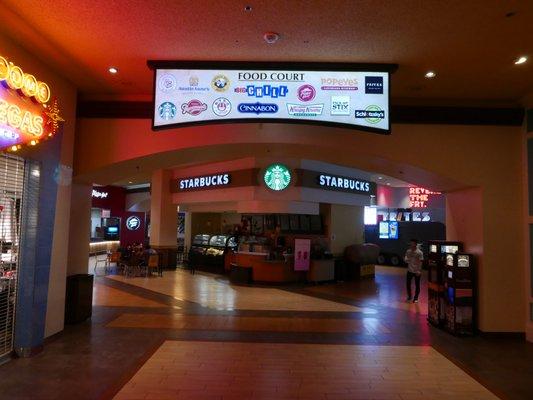 Castle Walk Food Court sign