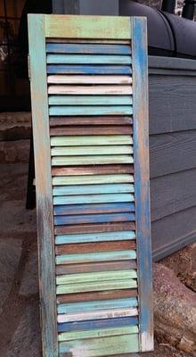 Awesome, distressed, rustic, shutters