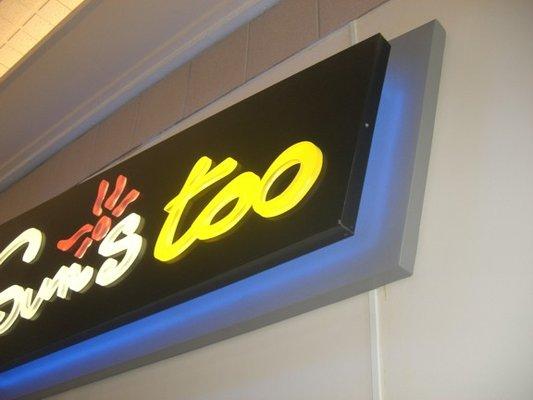 Sitto Signs - Dimensional Mall Sign
 Halo Design and Face Illuminated