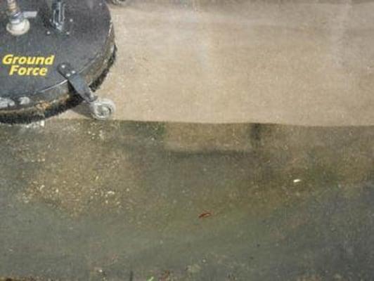 Driveway/concrete cleaning