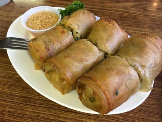 1/2 order of Spring Rolls!