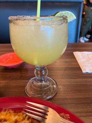 Excellent margarita!