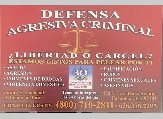 Aggressive Criminal Defense