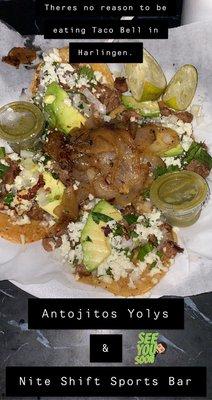 Bistec tacos