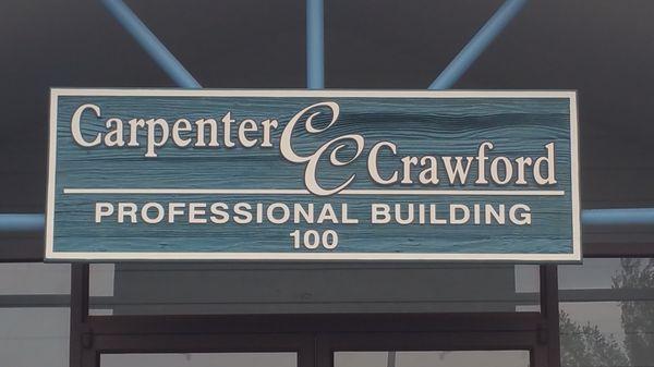 Sandblasted Signs