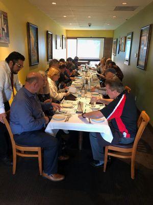 Medicare 101 Dinner with Simpler Horizons.  Email us to inquire the next event in your area?