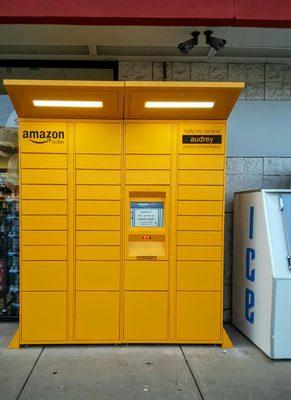 Amazon locker "Audrey."