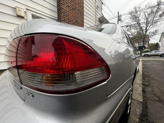 After a Paint Correction on this Honda Accord not only were the scratches removed but the 23 year old paint is gleaming like new.