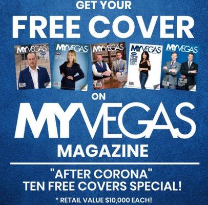 #StartUps #SmallBiz #BetOnYourself
Want to be on the cover of the No.1 biz mag in Las Vegas? A360 can make that happen! Find out how...