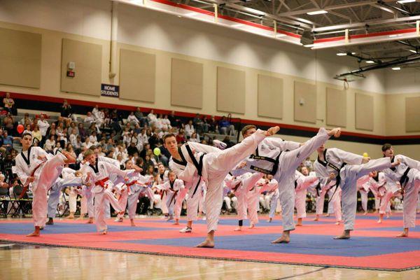 J.K. Lee martial arts Demonstration Team in Milwaukee