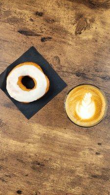 Cake Donut & Cortado