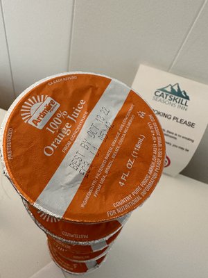 expired orange juice- today is dec 4, 2022