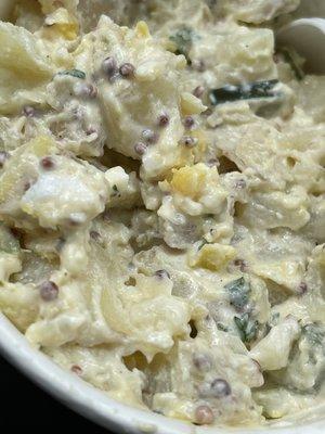 A whole lot going on in this potato salad