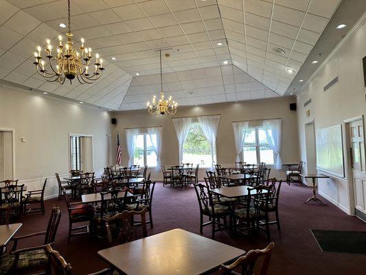 Clubhouse interior