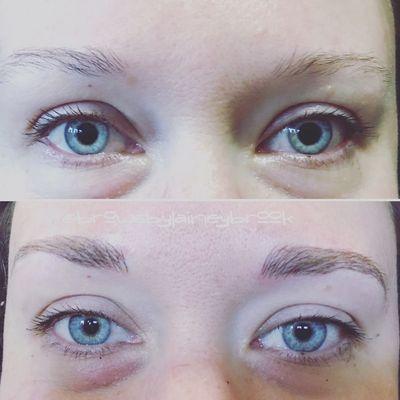 Before & After microblading