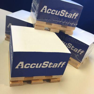 AccuStaff note paper