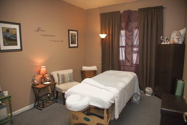 Massage Therapy includes: Hot Stone, Deep Tissue, Myofascial Release and Therapeutic.