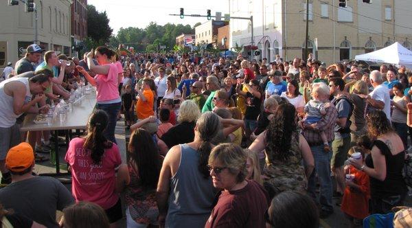 Liver Mush Festival  Eating Contest