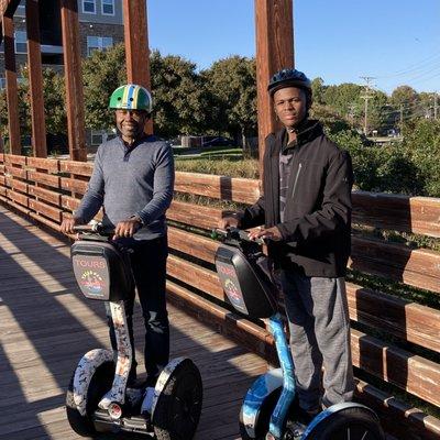 Greenway this way upon a Segway...