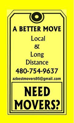 Need Movers?