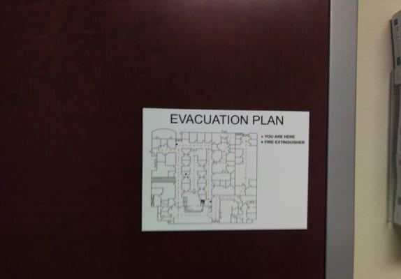 Evac Plan - Always Good To Know!