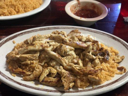 Pollo con arroz