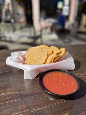 Chips and Salsa yum