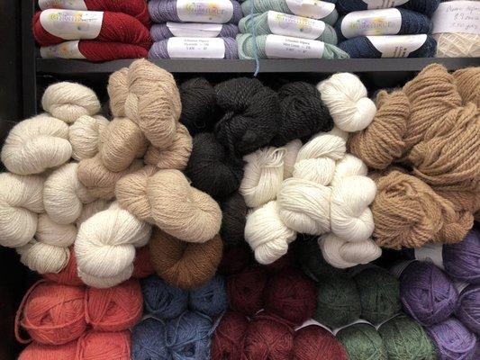 Hand-Spun Alpaca Yarn