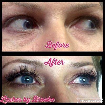 Hollywood/Volume Lashes by Brooke