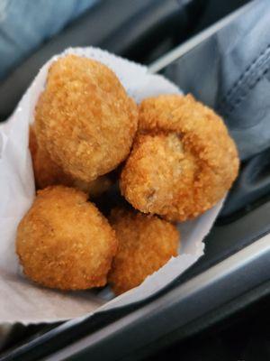 Fried mushrooms