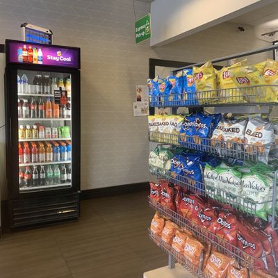 Subway Delmar, NY Interior snack isle