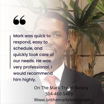 On The Mark Travel Notary