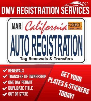 Dmv Registration Services