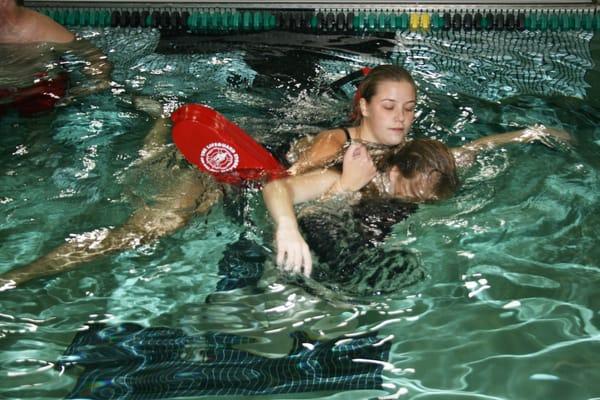 Lifeguard Class at Carroll ISD Natatorium