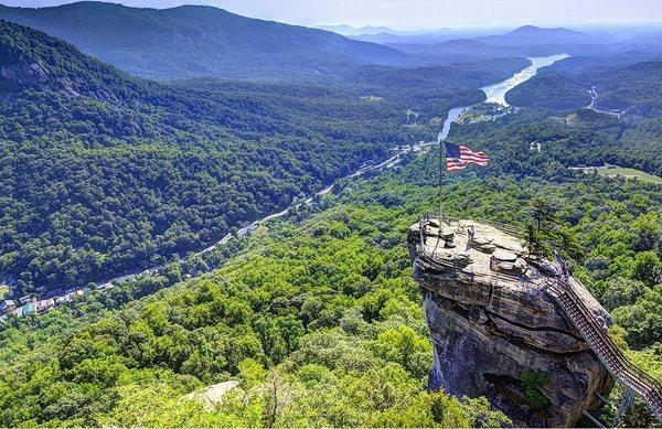 Chimney Rock at Lake Lure, NC