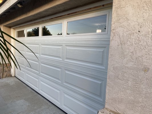 New garage door!