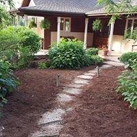 Finished Landscaping For A Customer