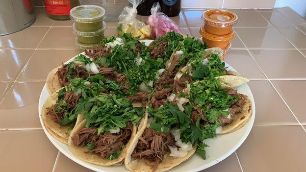 Tacos de short ribs