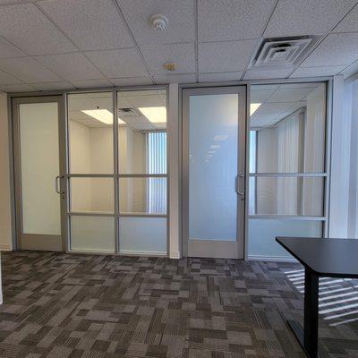 Custom office partitions