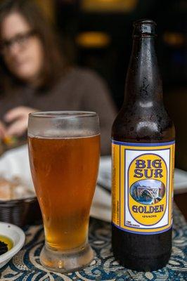 Big Sur Golden Ale 4.8%ABV - English Ales Brewery, Marina, CA ($12/22oz)