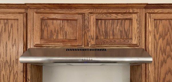 Our new kitchen range hood