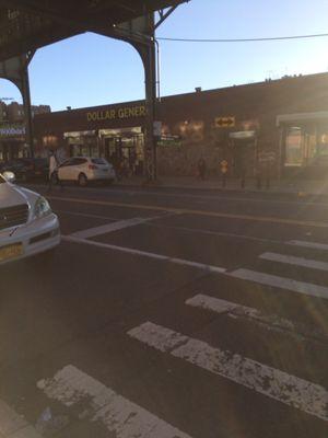 Dollar General .East 98 street  ( Brownsville-East Flatbush Neighborhood , Brooklyn).....near B12 and B47 buses