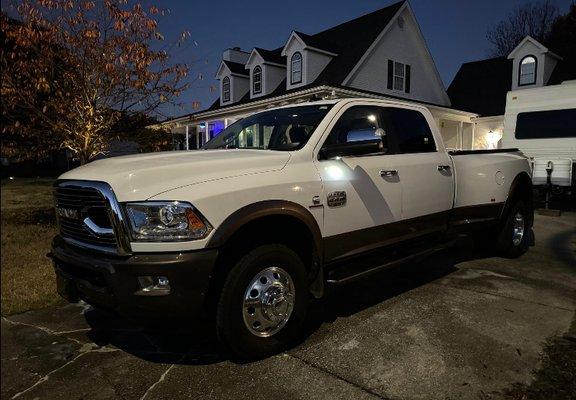 Customer was so happy with end results on this work truck!