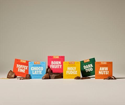 TCHO has innovated six new flavors made entire from plant-based ingredients.