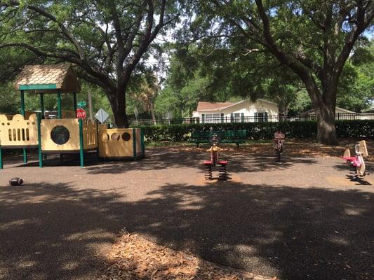 Toddler playground.