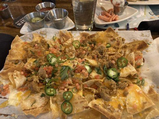 Chipotle Chicken Nachos